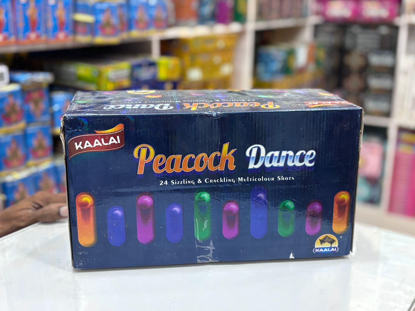 24 Shot Peacock Colour