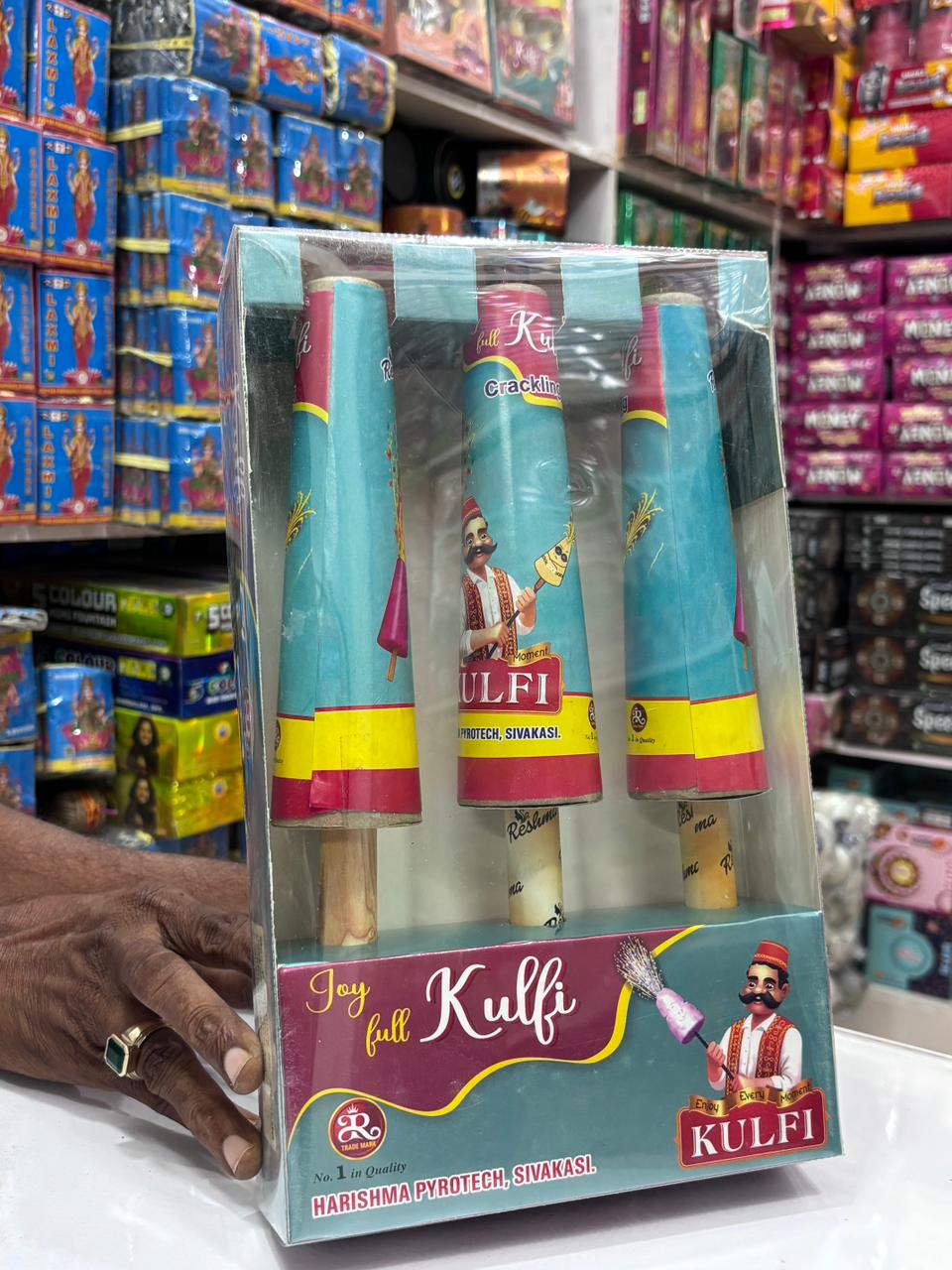 Kulfi Red (3 Pcs)