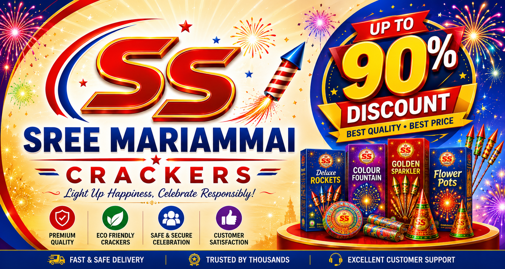 Sree Mariammai Crackers — Festival offer